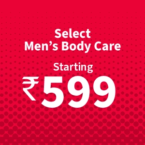 Men's Body Care Sale - 60% Off